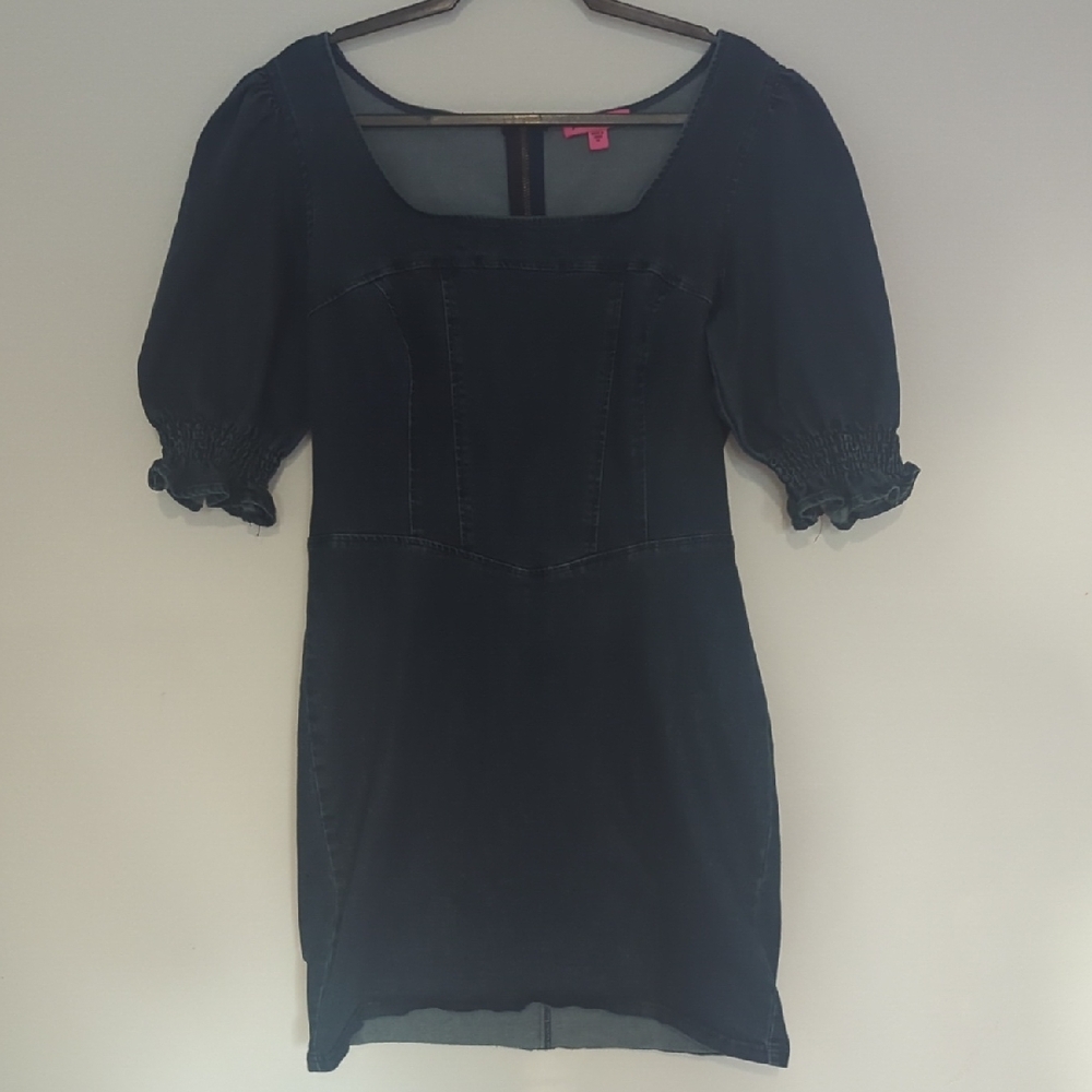 Betsy Johnson Stretch Denim Dress